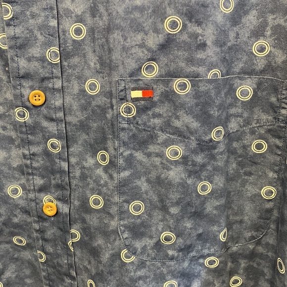 Tommy Hilfiger L (6/6) Men’s Cotton Shirt - Picture 3 of 4